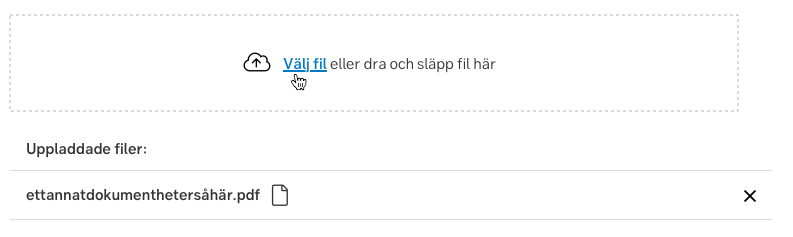 Drag and drop example