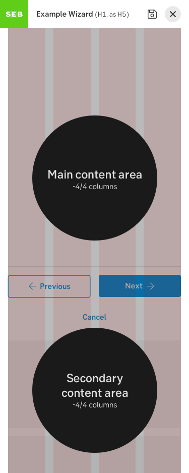 Grid for mobile