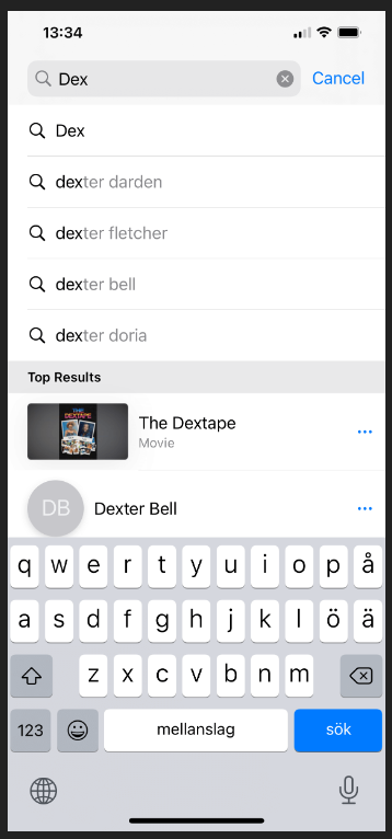 Smart search
