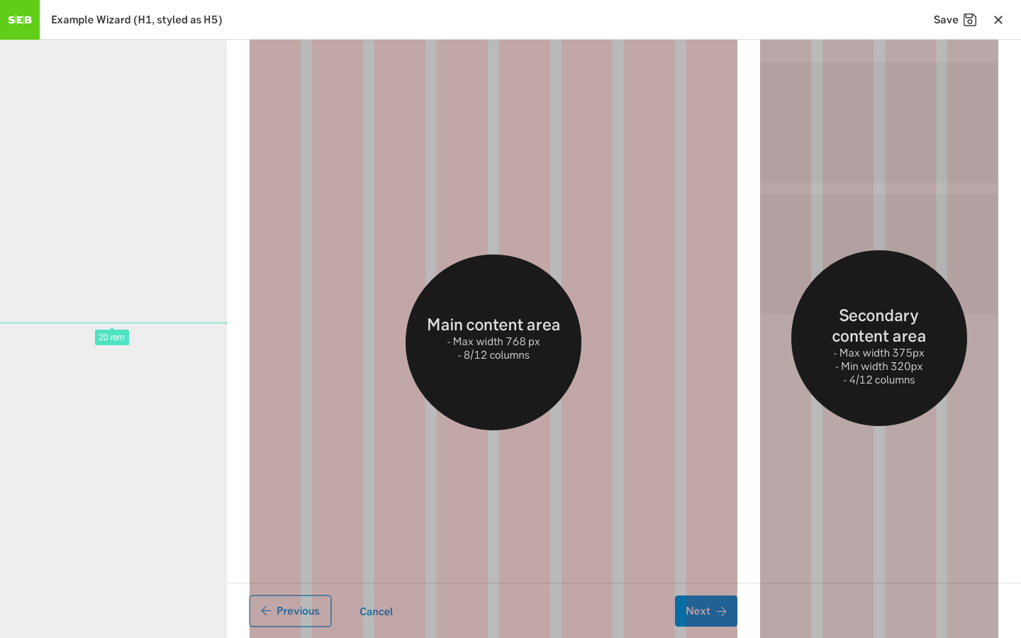 Grid for desktop