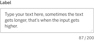 Free text